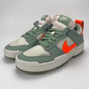 Nike Dunk Low Disrupt 2 Women's Sneakers Sea Glass/Hyper Crimson Shoes Size 8.5